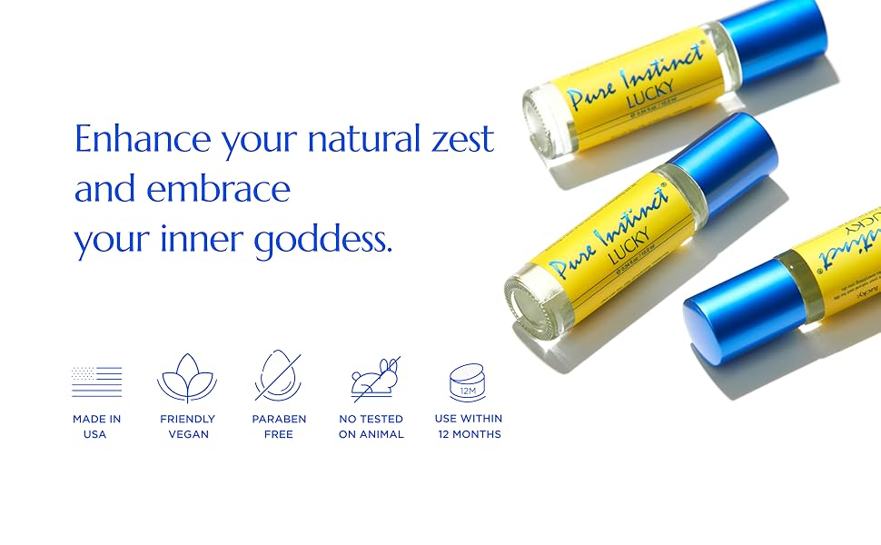Pure Instinct Lucky Roll-On Pheromone Perfume