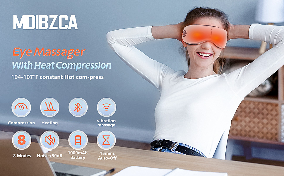 ボディ・フェイスケア EYE MASSAGER Amazon.com: 吉富源 Eye Massager with Heat, Compression, Air