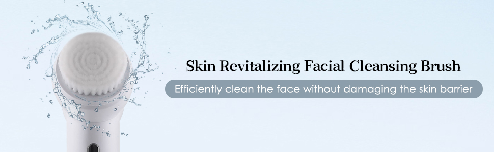 Facial cleansing brush