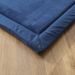 BYBYME Coral Velvet Rug