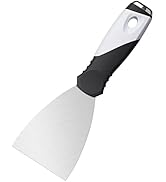 Mister Rui Paint Scraper, 3 Inch Small Putty Knife Scraper Tool for Wood, Stainless Steel Paint S...