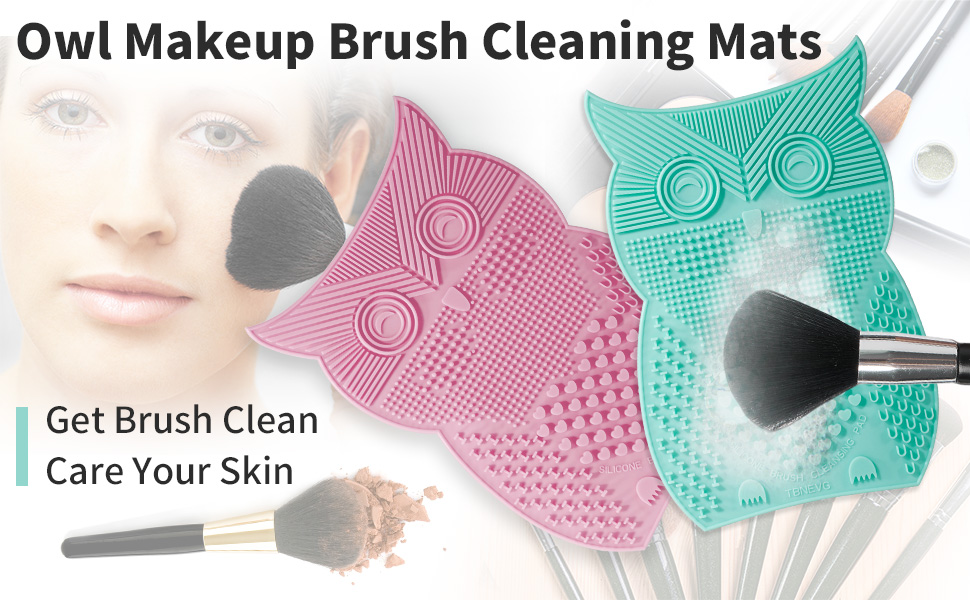 silicone makeup brush cleaning mat