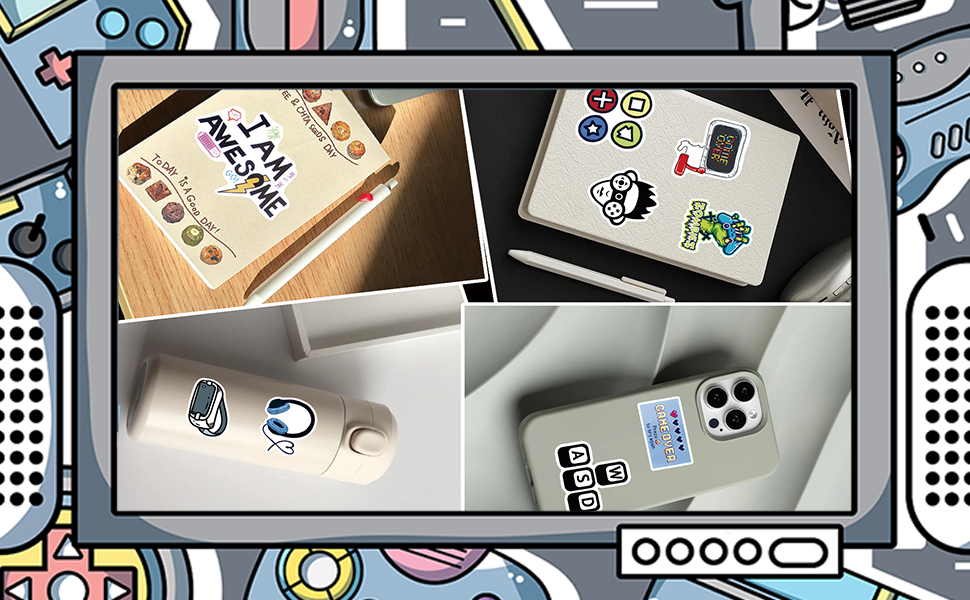 Video Games Stickers