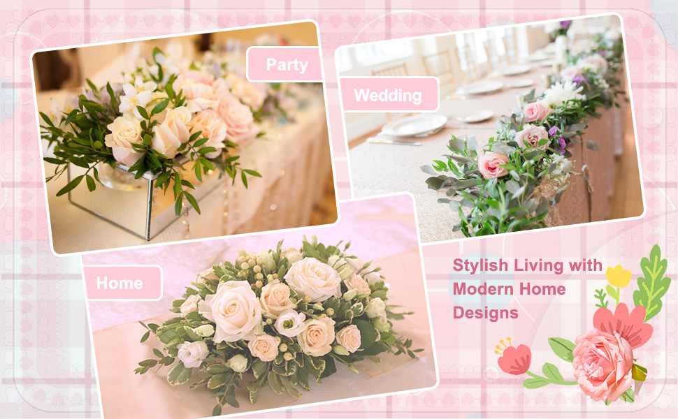 Flower Vase Acrylic Rectangular Floral C... 9 4