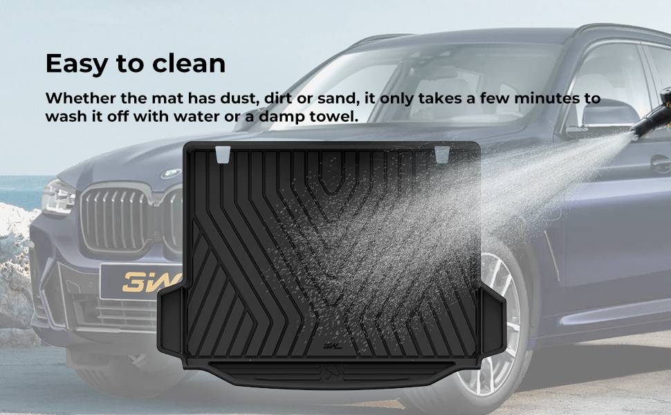 3W BMW X3 iX3 New 20182023 G01, TPE All Weather Custom Boot Car mat