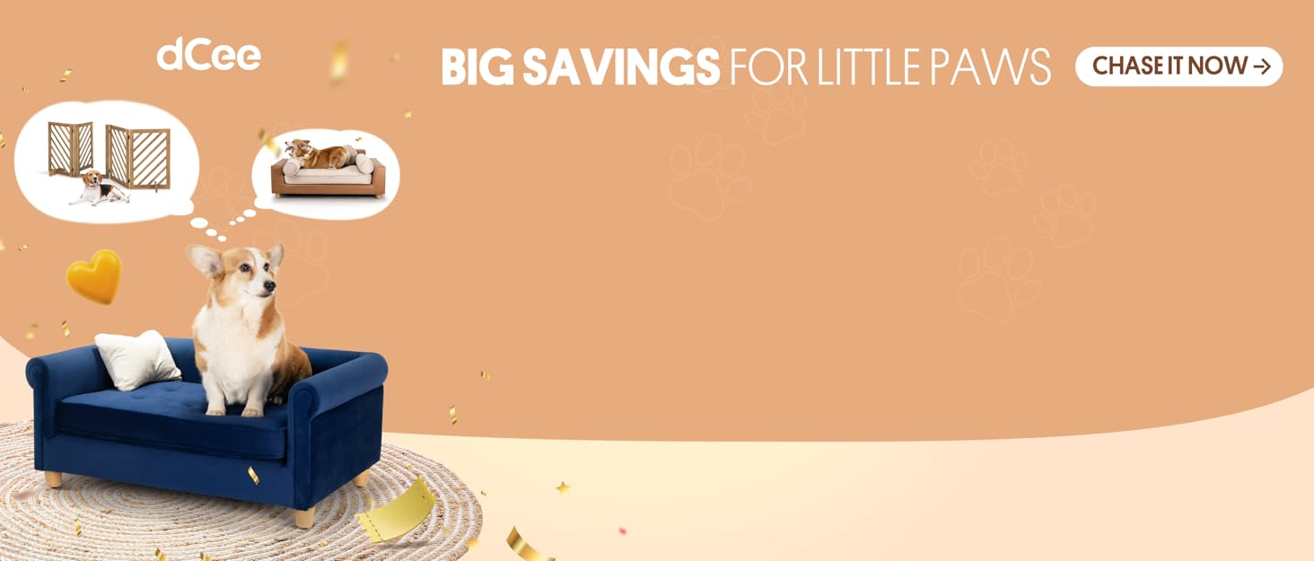 Dcee fall prime pet furniture sofa gate