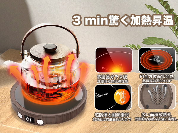 Amazon.co.jp: TENKOO&YOU カップウォーマー【3min驚く加熱昇温