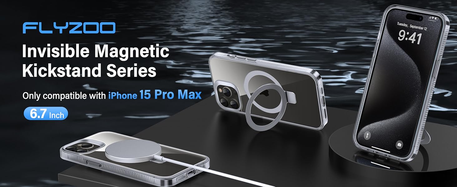 iphone 15 pro max case magsafe kickstand