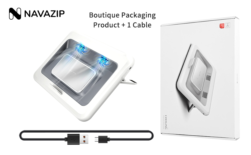 2023 Navazip Upgraded Laptop Cooling Pad, Thermoelectric