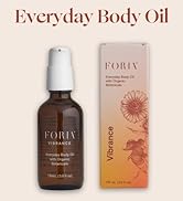 FORIA Everyday Body Oil with Organic Botanicals, All-natural Formula to Hydrate & Support Your Ev...