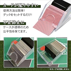 Amazon | SALUDABLE ブラックジャック マット カジノ カード