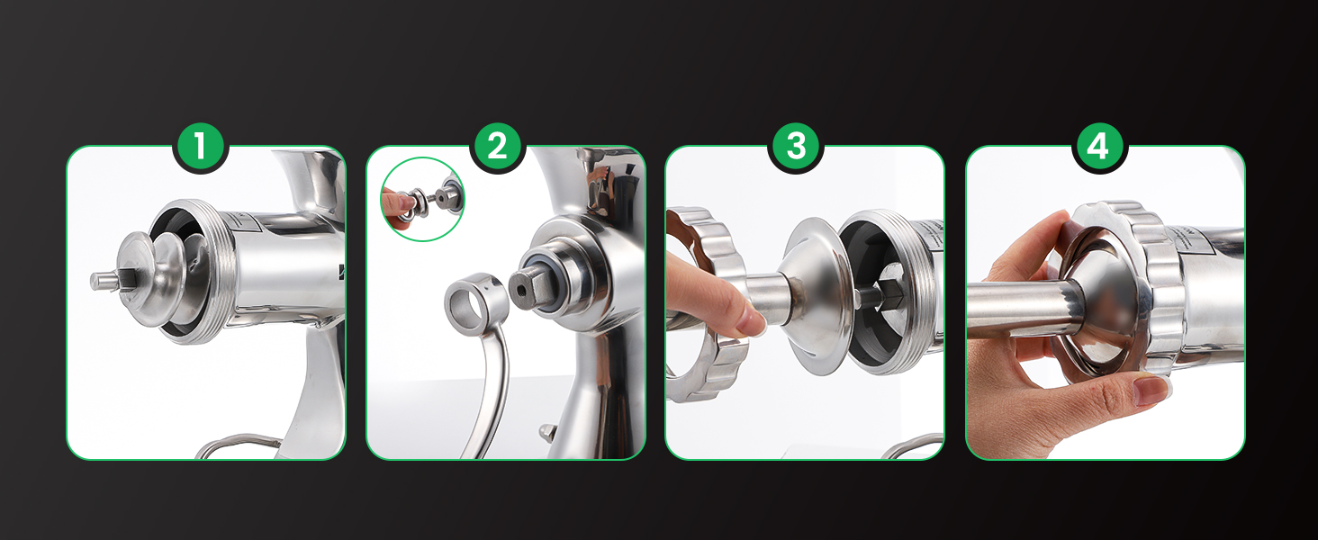 Sausage maker Installation steps