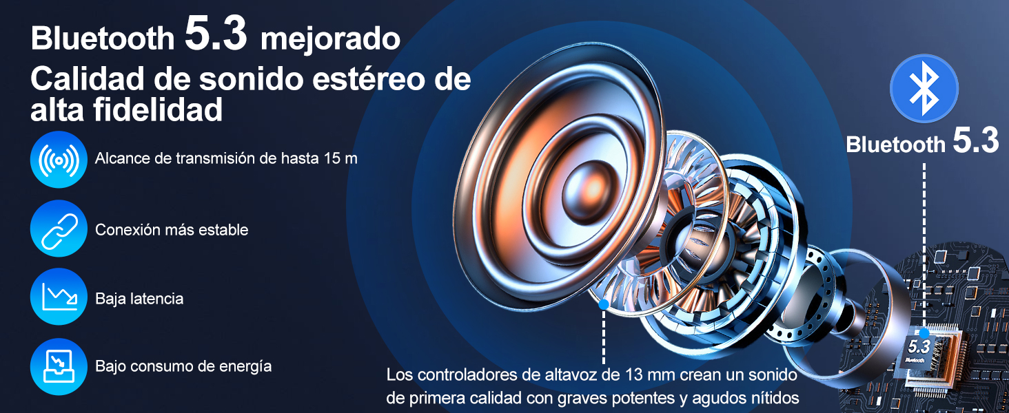 Bluetooth Auriculares