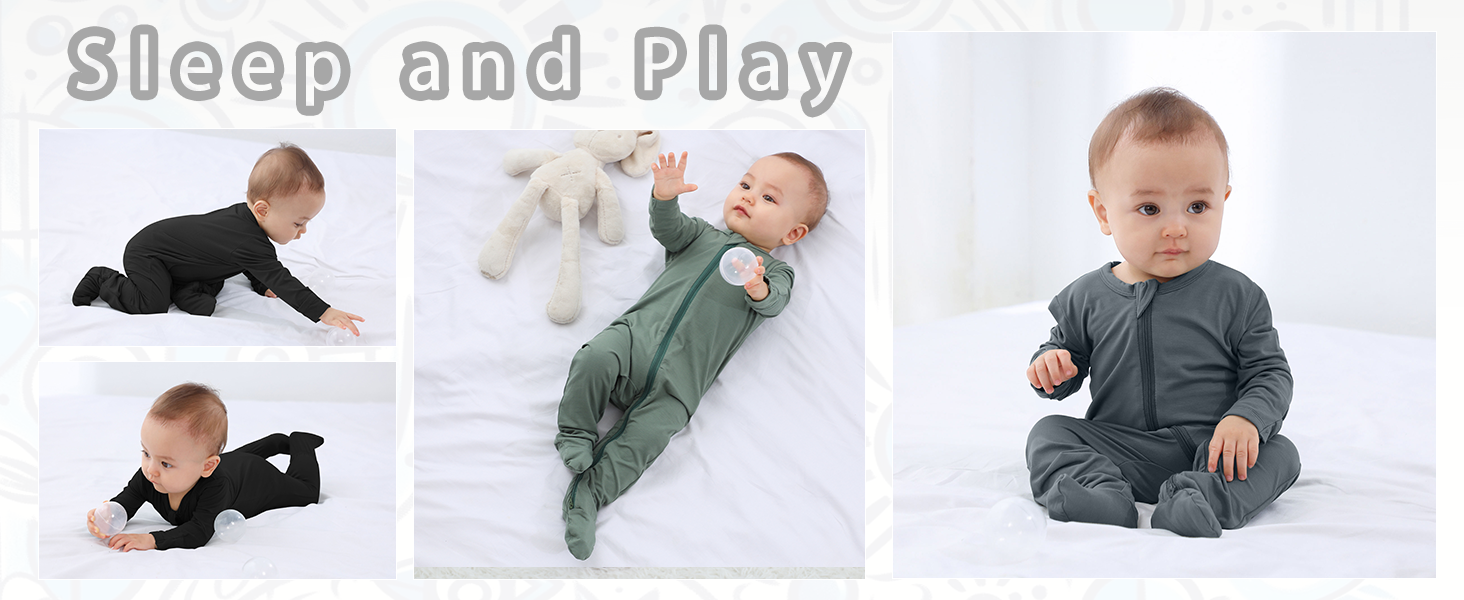 footless pajamas baby