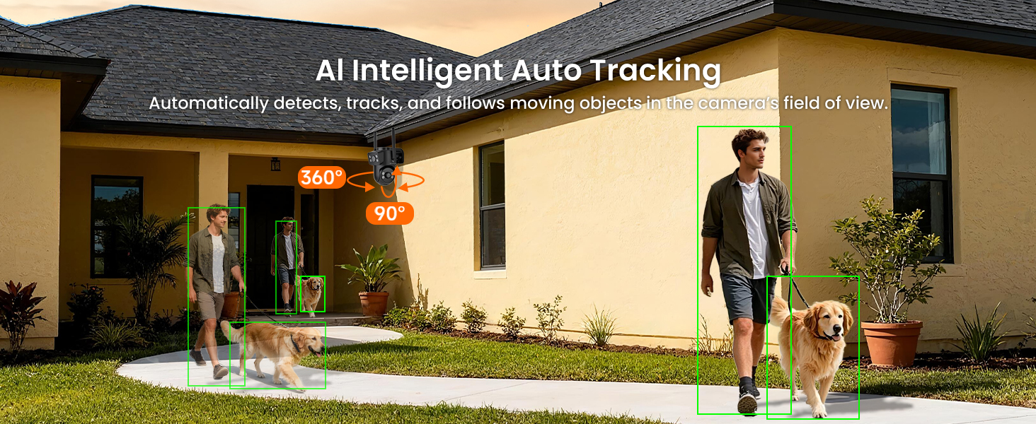 AI auto tracking