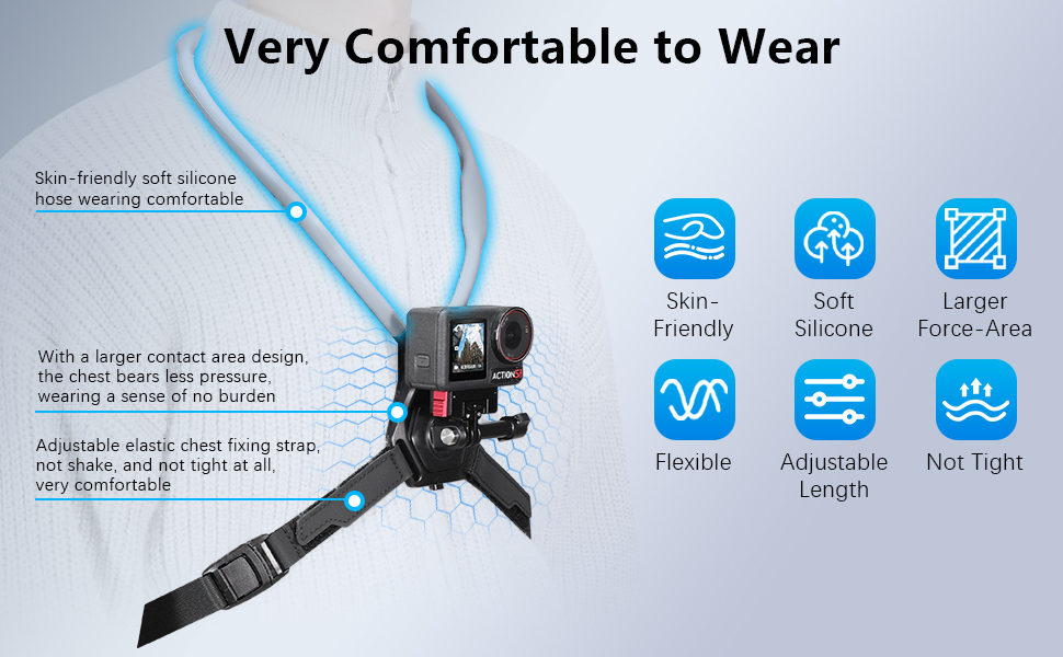 gopro hero 2 3 4 5 6 7 8 9 10 11 12 13 mini pro dji osmo action pocket akaso neck holder accessories