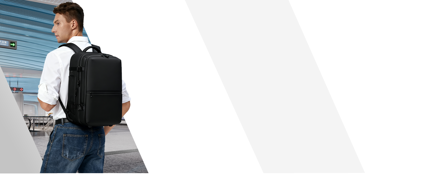 Vacuum Backpack for Travel with Pump