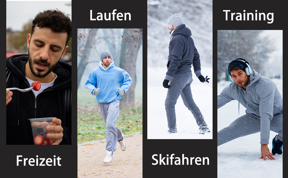 Kapuzenjacke Herren