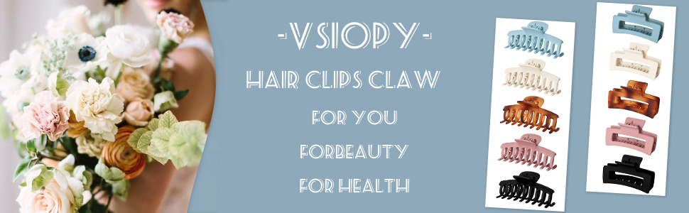 hair clips claw for women