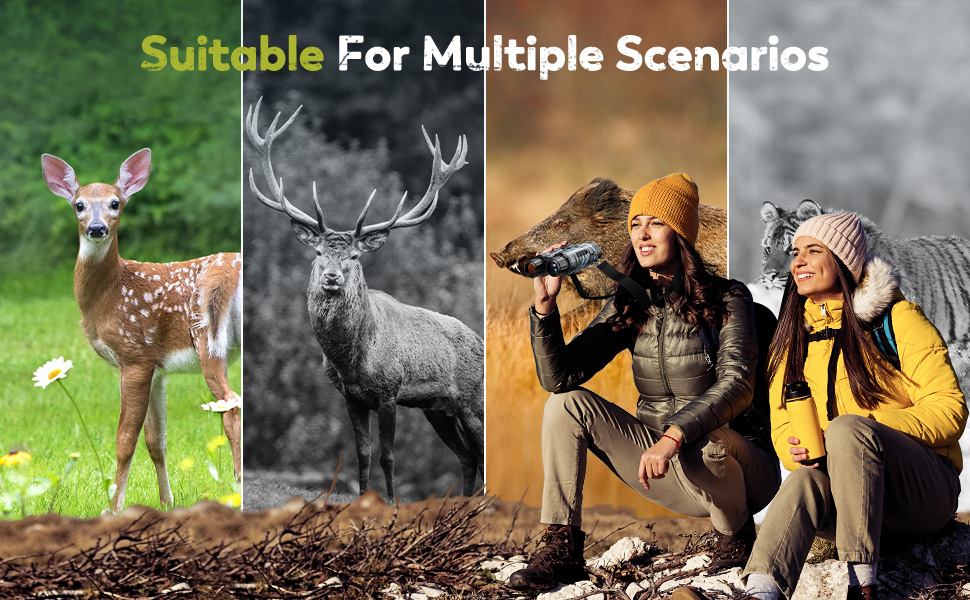 Night Vision Goggles, 4K Night Vision Binoculars 3.2" HD