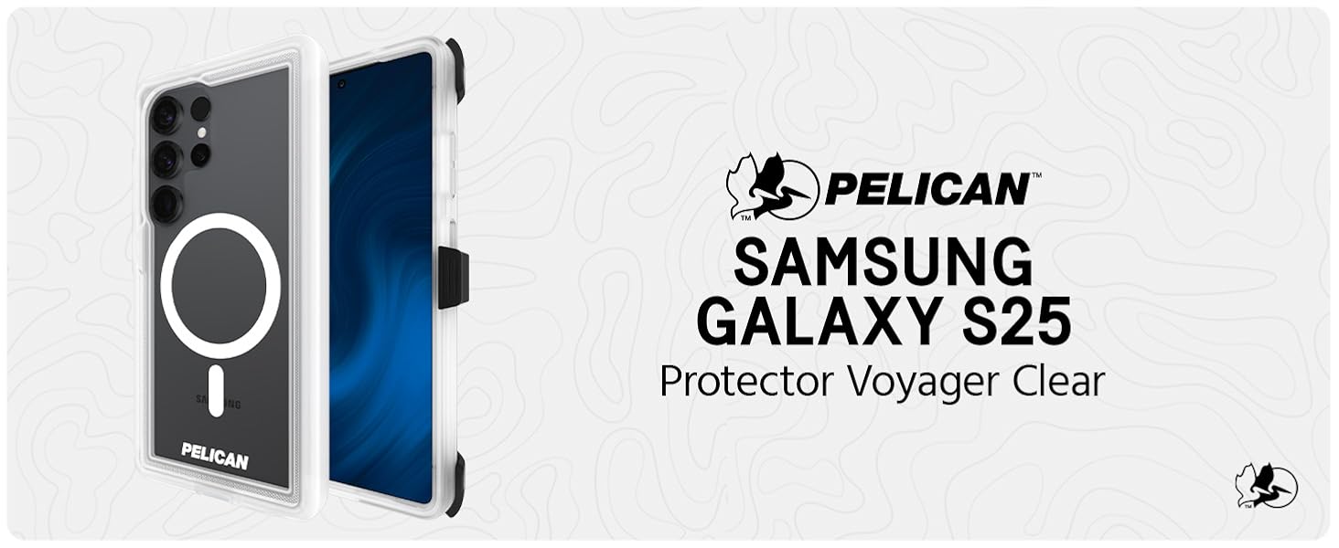 Pelican Voyager Samsung Galaxy S25 Ultra Case and
