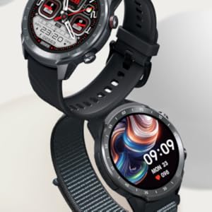 Mibro Smart Watch A2 (Black) - HD Display, Bluetooth Calling, 2ATM Waterproof, 70 Sports Heart Rate