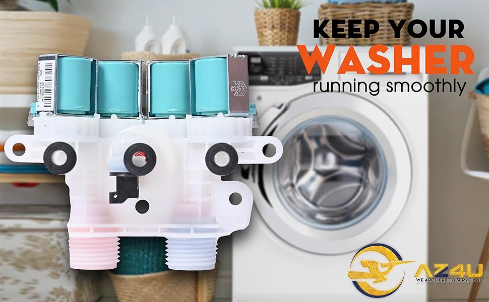 Washer Water Inlet Valve Replace For Whirlpool Cabrio