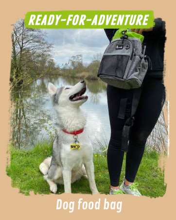 pecute Large Dog Treat Pouch Bag