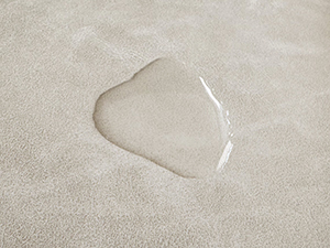 Easy care water resistant seat