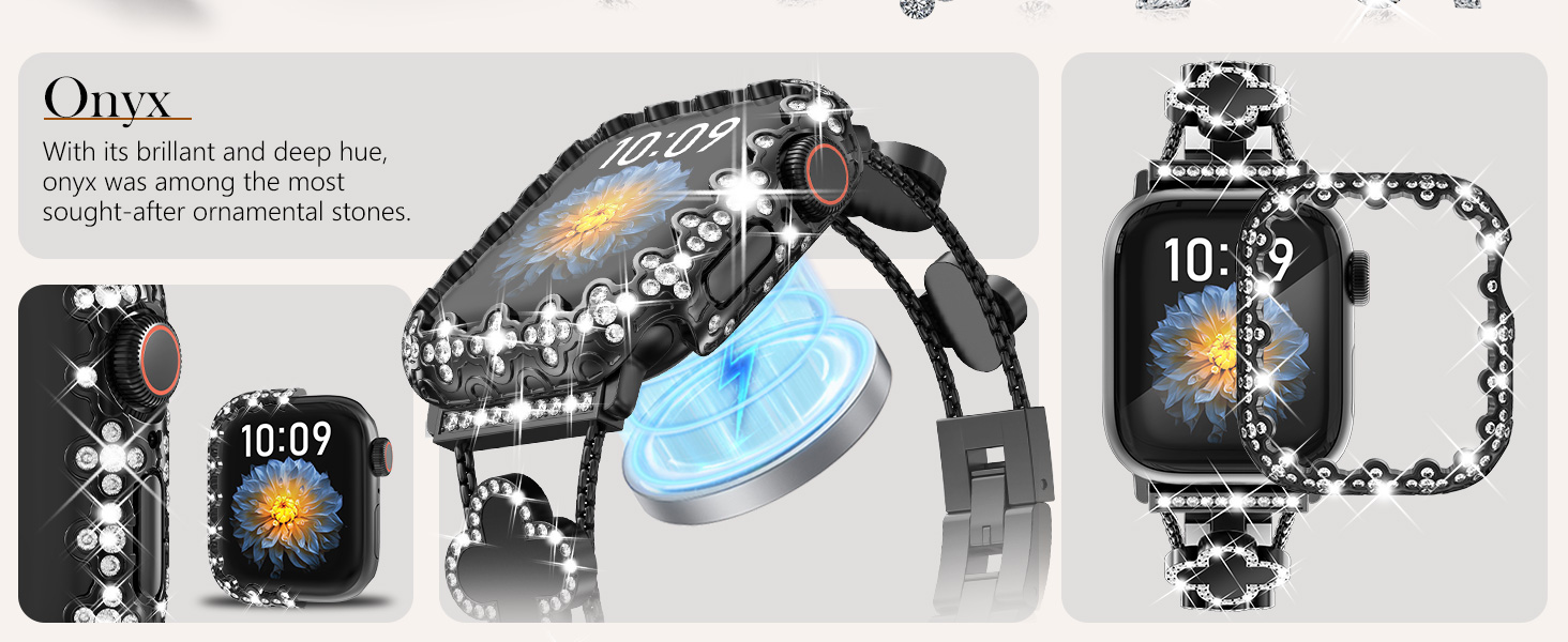 4-leaf clover apple watch band