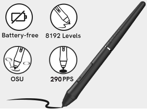 VEIKK VK640 Drawing Tablet 