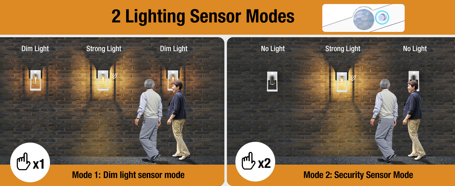 solar sensor lights outdoor