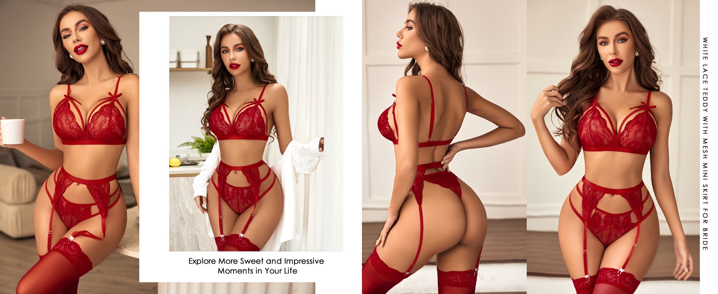 Wine Red Lingerie for Women