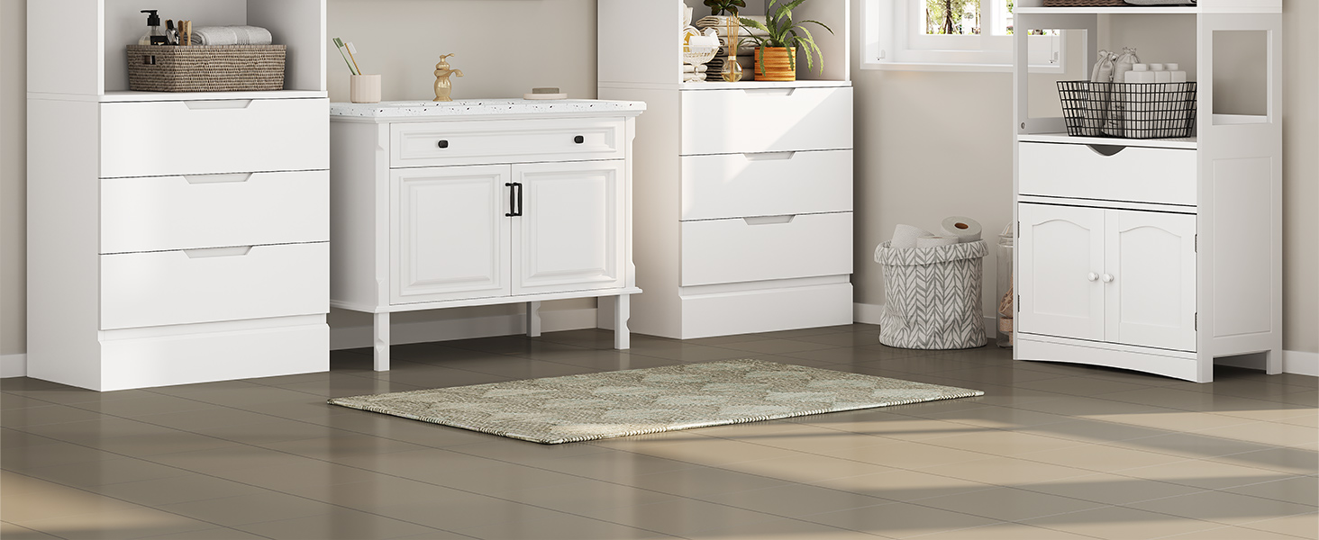 bathroom storage cabinet