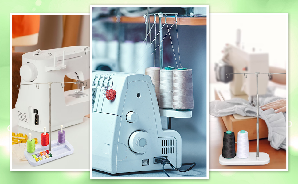 Colcolo Telescopic Thread Stand for Singer Sewing Machine Thread & Thread Spool Holder