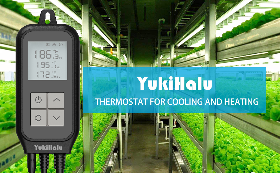 smart digital temperature controller, thermostat for cooling and heating, constant the temperature