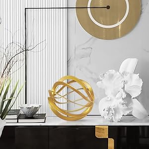 Metal ball decoration is widely used
