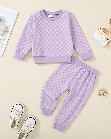 purple toddler sweatsuit