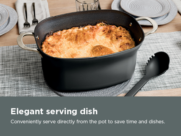 Sear and Sauté Easy serving Oven safe