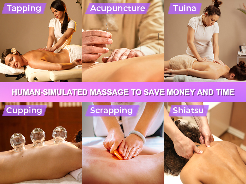 Advanced muscle stimulator TENS unit for targeted pain therapy