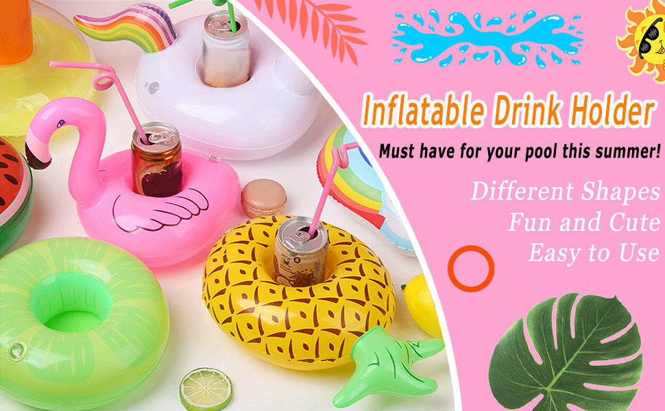 Inflatable Pool Drink Holders