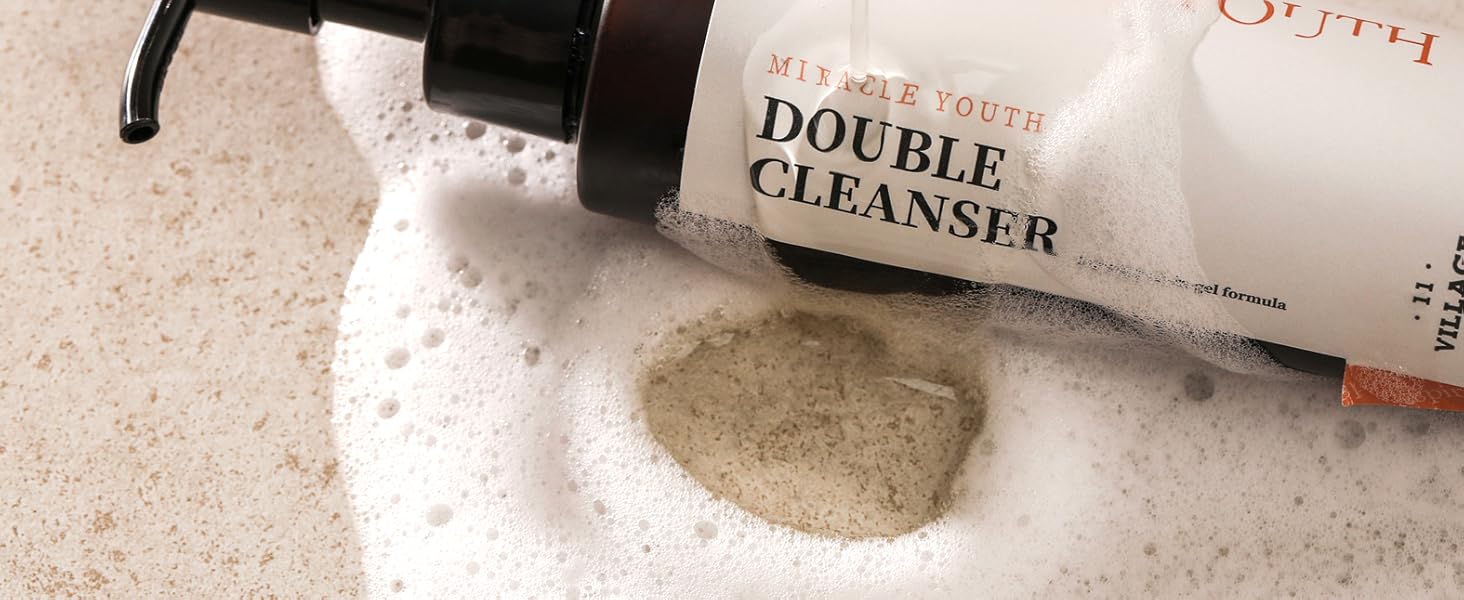 Miracle youth double cleanser