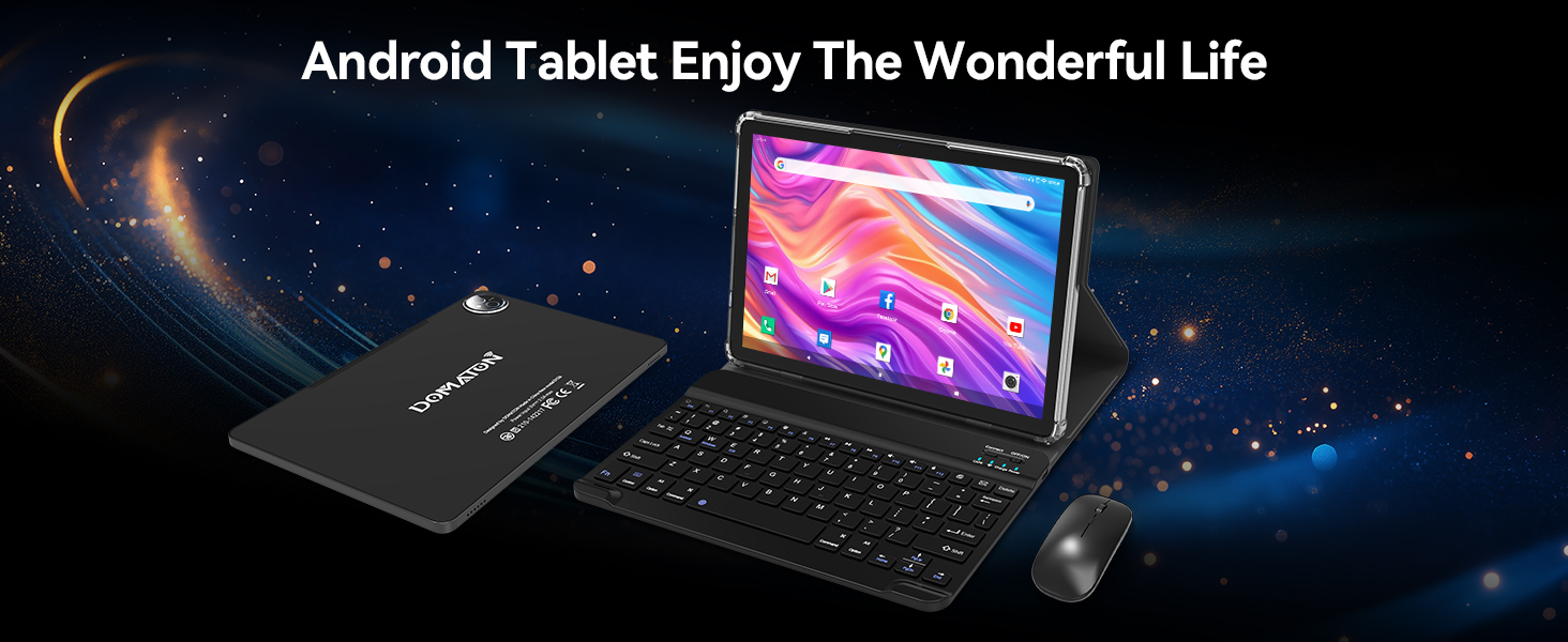 Tablet,11" Android Tablet with Octa-core Processor 10GB RAM 128GB ROM HD IPS 