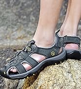 Sandalen Herren Leder