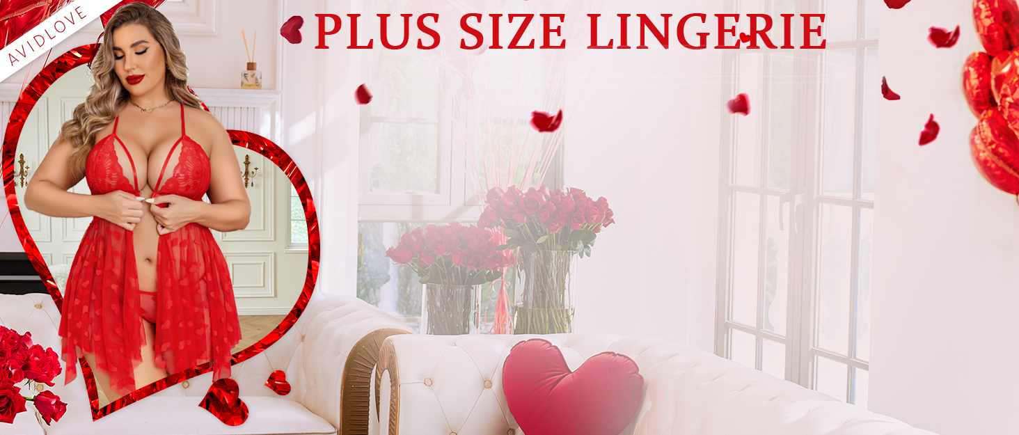 plus size lingerie