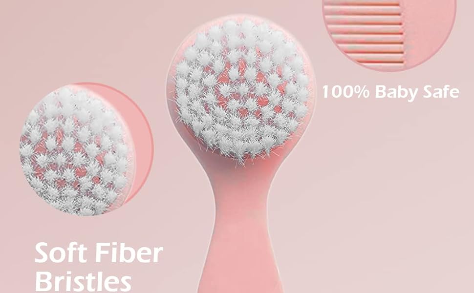 Soft Fiber brush & comb
