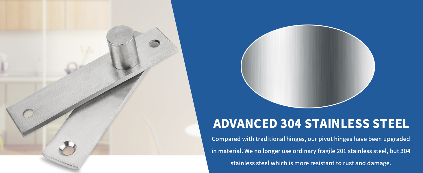 TamBee Door Pivot Hinge Heavy Duty Hidden Bookcase Hinges Secret Door