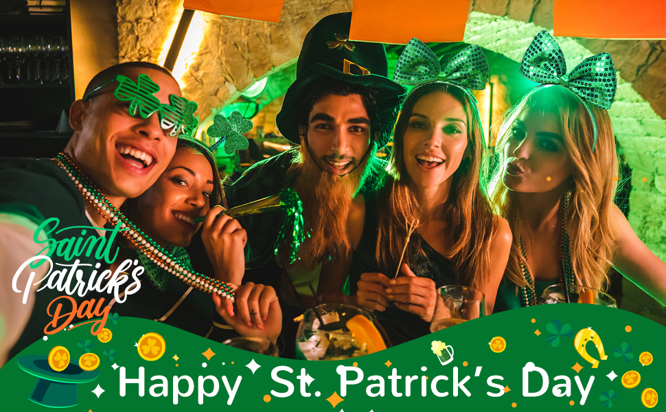 st patricks day headband