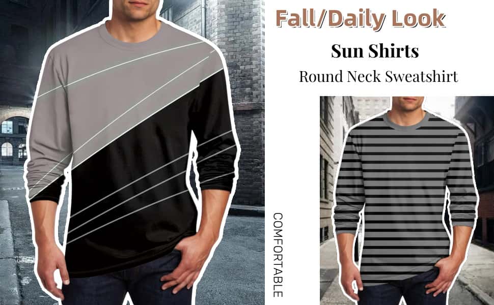 Mens Long Sleeve Shirt 2025 Fall Soft Comfy Lightweight