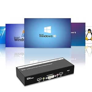 2 Port DVI / Audio KVM Switch